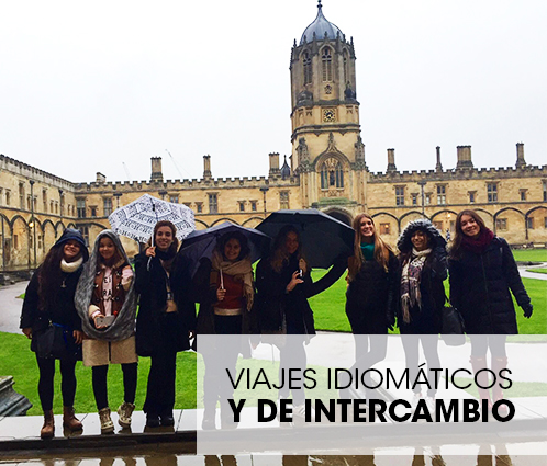 sección viajes ideomáticos y de intercambio