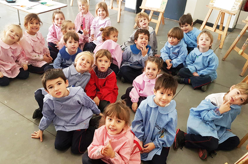 alumnos del kinder