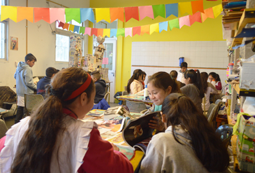 alumnos en actividad